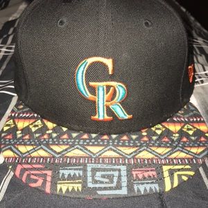 Colorado Rockies Tribal SnapBack